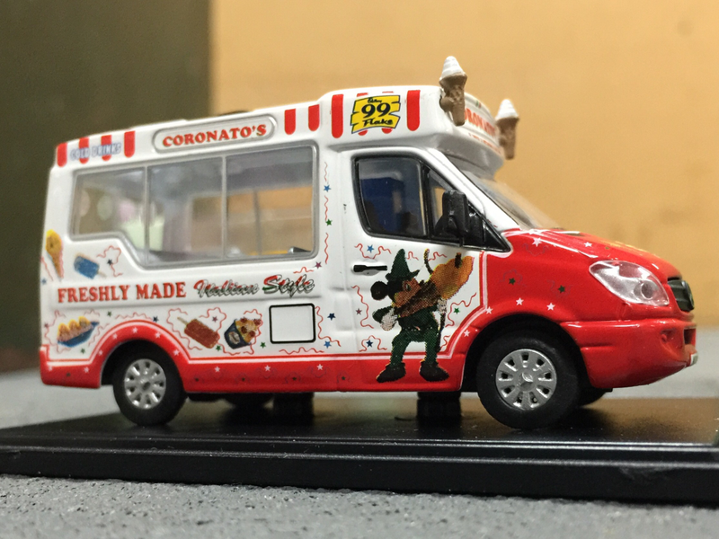Illustration for article titled Mercedes Benz Ice Cream VanÂ